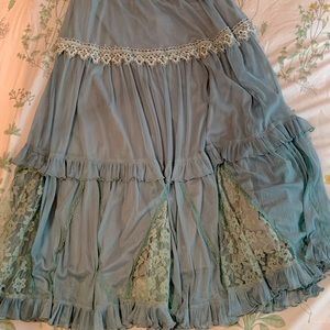 Sheer and lace Y2K fairy skirt